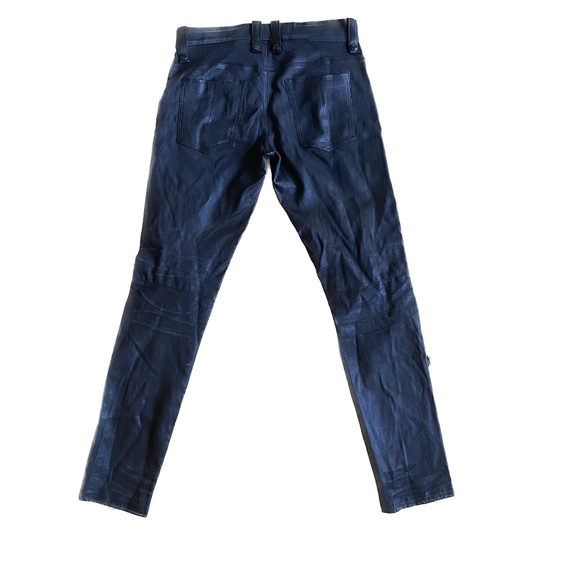 UNRAVEL LEATHER PANTS - Picture 2 of 4